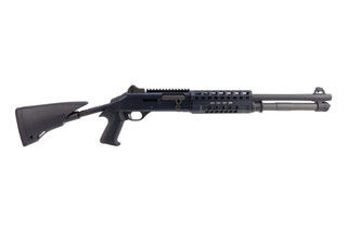 Benelli LE M4 12GA Shotgun has a 5 position telescoping stock